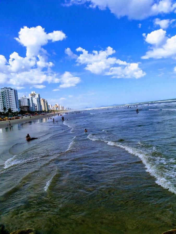 Apartamento No Centro De Mongaguá Exteriör bild